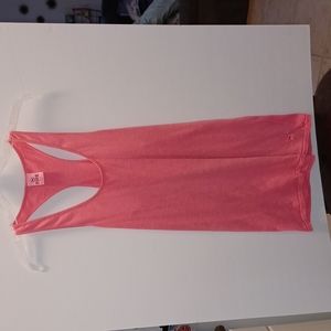 Pink Victoria Secret size medium muscle tank top racerback sporty